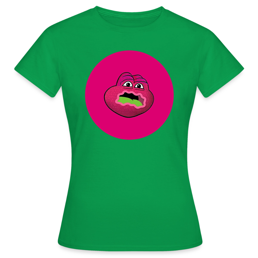 Jerry The Turtle Logo (Remix-Design) - Damen T-Shirt - Kelly Green