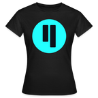 Qubic Logo (Original) - Damen T-Shirt - Schwarz