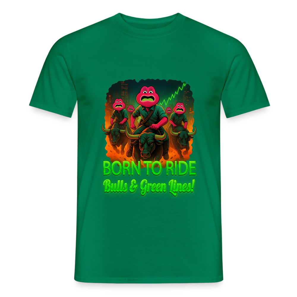 Jerry Born to Ride (Fan-Art) - Herren T-Shirt - Kelly Green