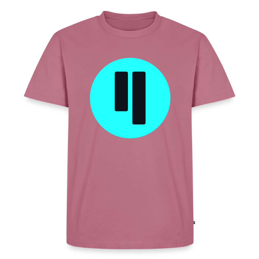 Qubic Logo (Original) - Herren T-Shirt Premium - Mauve