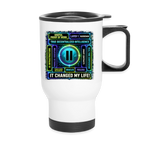 Qubic Changed Life (Fan-Art) - Thermobecher - Weiß