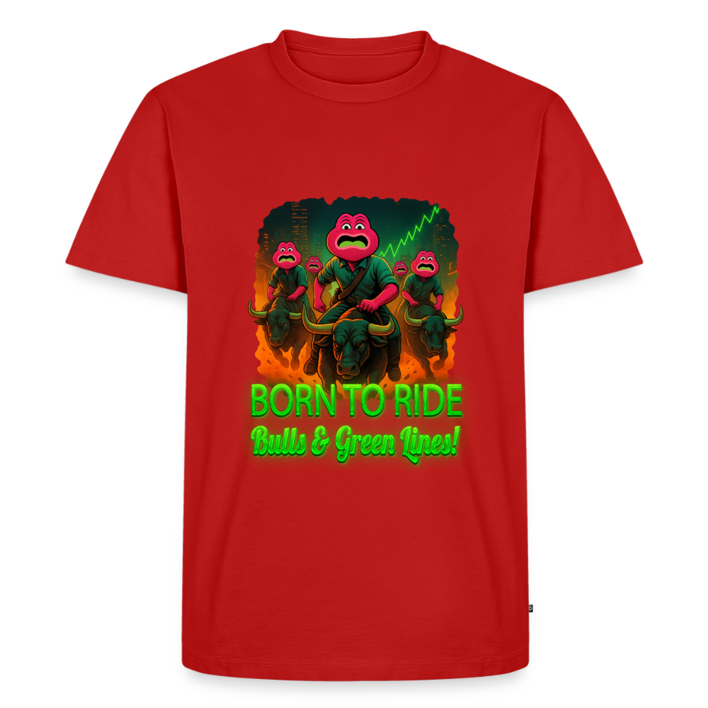 Jerry Born to Ride (Fan-Art) - Herren T-Shirt Premium - Rot