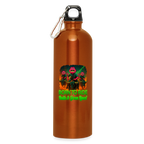 Jerry Born to Ride (Fan-Art) - Trinkflasche mit Karabiner 750 ml - Orange