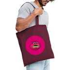 Jerry The Turtle Logo (Remix-Design) - Stofftasche - Burgunderrot