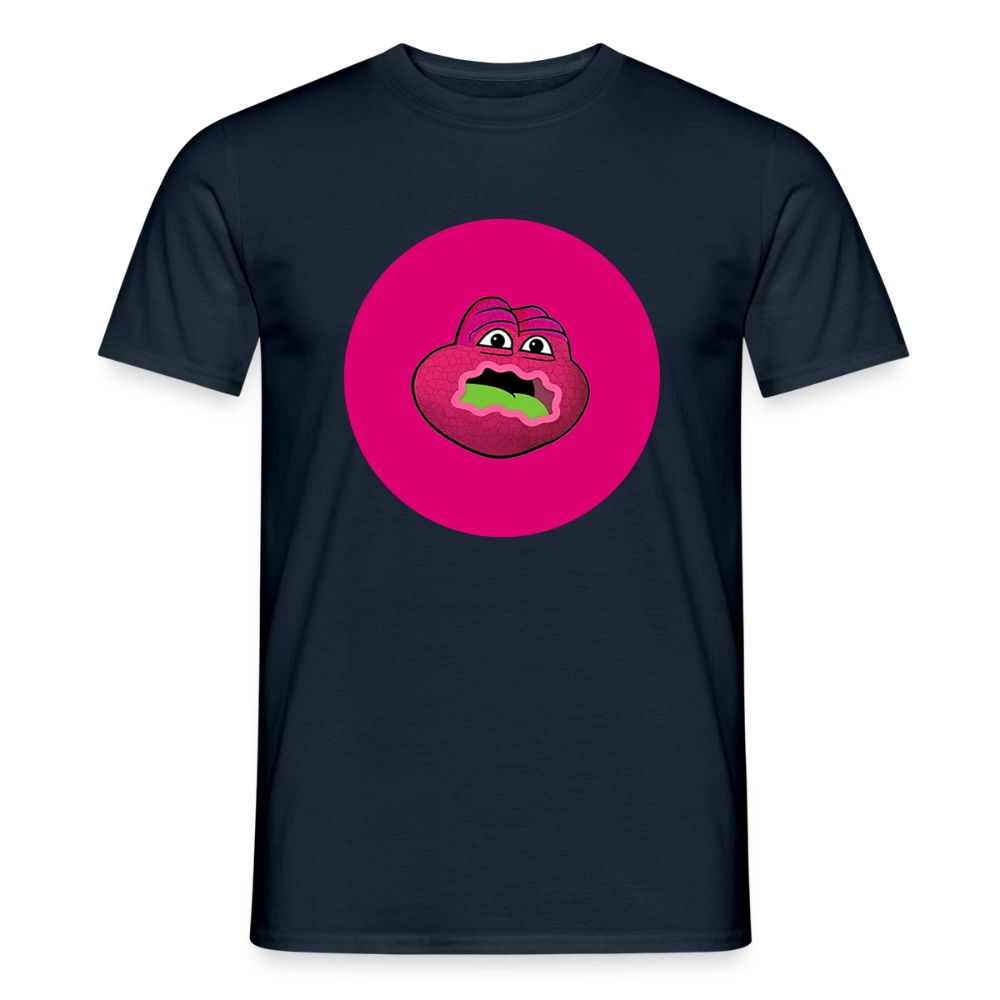 Jerry The Turtle Logo (Remix-Design) - Herren T-Shirt - Navy