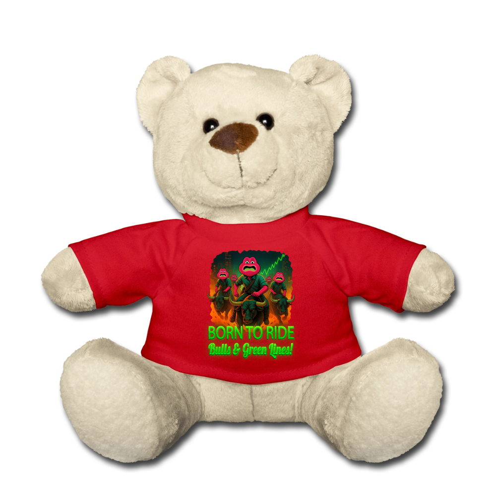 Jerry Born to Ride (Fan-Art) - Teddybär - Rot
