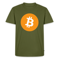 Bitcoin Logo (Original) - Herren T-Shirt Premium - Khaki