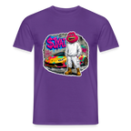 Jerry Streetart (Fan-Art) - Herren T-Shirt - Lila