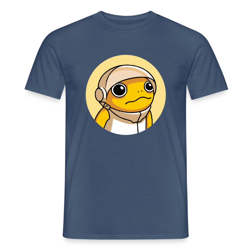 Turbo Logo (Original) - Herren T-Shirt - Dunkles Denimblau