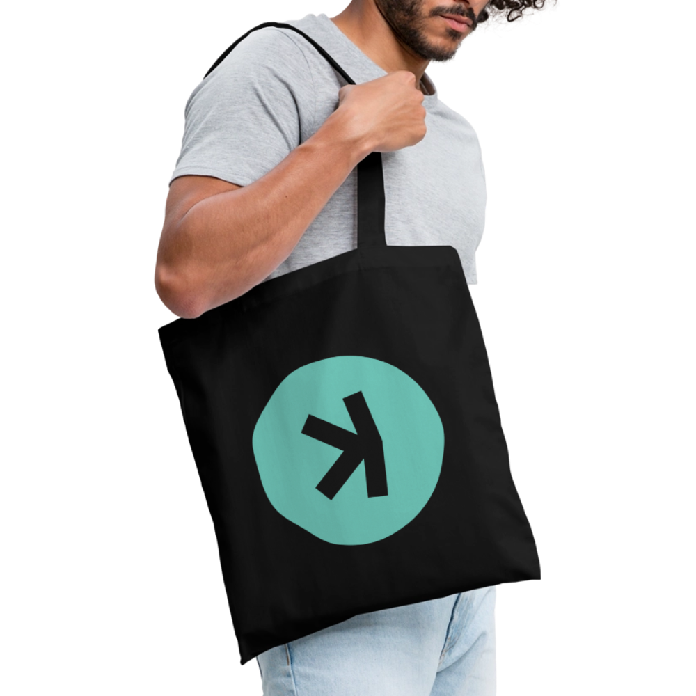 Kaspa Logo dunkel (Original) - Stofftasche - Schwarz