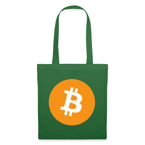 Bitcoin Logo (Original) - Stofftasche - Fichte