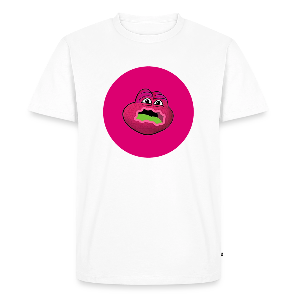 Jerry The Turtle Logo (Remix-Design) - Herren T-Shirt Premium - Weiß