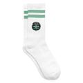 Keep Calm and Hodl Kaspa (Fan-Art) - Tennissocken Premium - Weiß/Mint