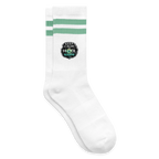 Keep Calm and Hodl Kaspa (Fan-Art) - Tennissocken Premium - Weiß/Mint