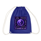 Ethereum Changed Life (Fan-Art) - Turnbeutel - Königsblau