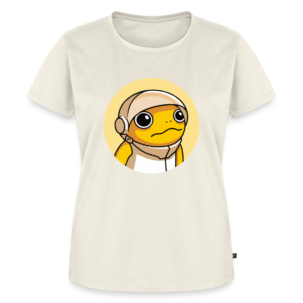Turbo Logo (Original) - Damen T-Shirt Premium - Naturweiß