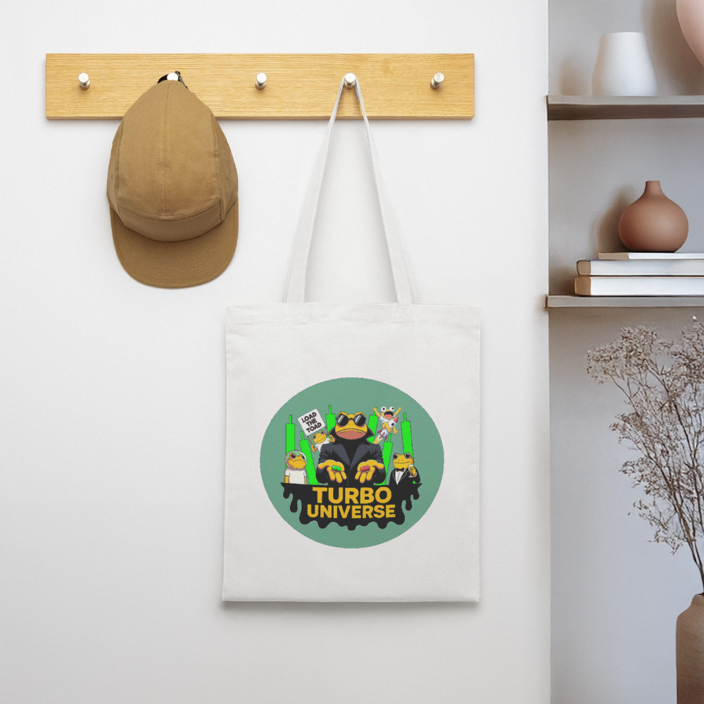 Turbo Universe (Fan-Art) - Stofftasche - Weiß