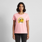 Turbo Logo (Original) - Damen T-Shirt Premium - Rosa
