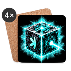 Kaspa GhostDag (Fan-Art) - Untersetzer (4er-Set) - Weiß