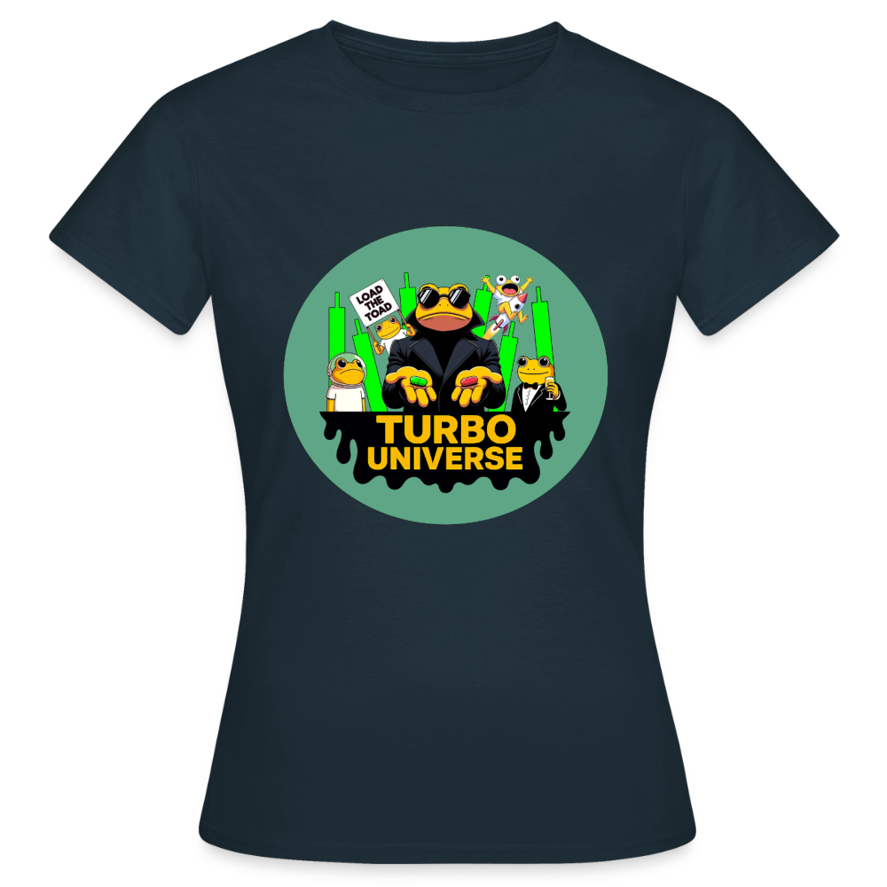 Turbo Universe (Fan-Art) - Damen T-Shirt - Navy
