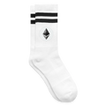 Ethereum Logo (Original) - Tennissocken - Weiß/Schwarz