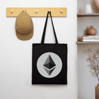 Ethereum Logo (Original) - Stofftasche - Schwarz
