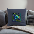 Qubic Changed Life (Fan-Art) - Polster 44 x 44 cm - Navy