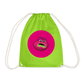 Jerry The Turtle Logo (Remix-Design) - Turnbeutel - Neongrün