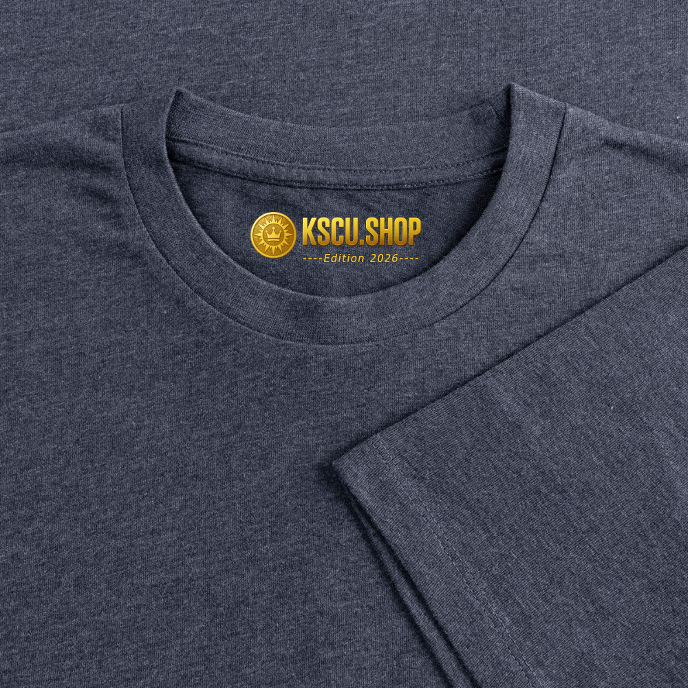 Kaspa Logo dunkel (Original) - Herren T-Shirt Premium - Jeansblau 
