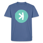 Kaspa Logo hell (Original) - Herren T-Shirt Premium - Taubenblau