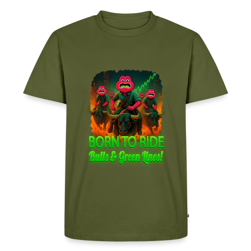 Jerry Born to Ride (Fan-Art) - Herren T-Shirt Premium - Khaki