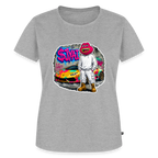 Jerry Streetart (Fan-Art) - Damen T-Shirt Premium - Grau meliert