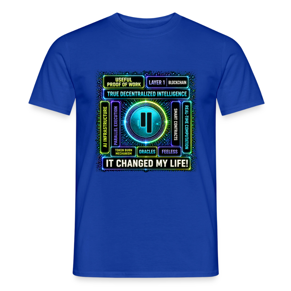 Qubic Changed Life (Fan-Art) - Herren T-Shirt - Dunkelblau