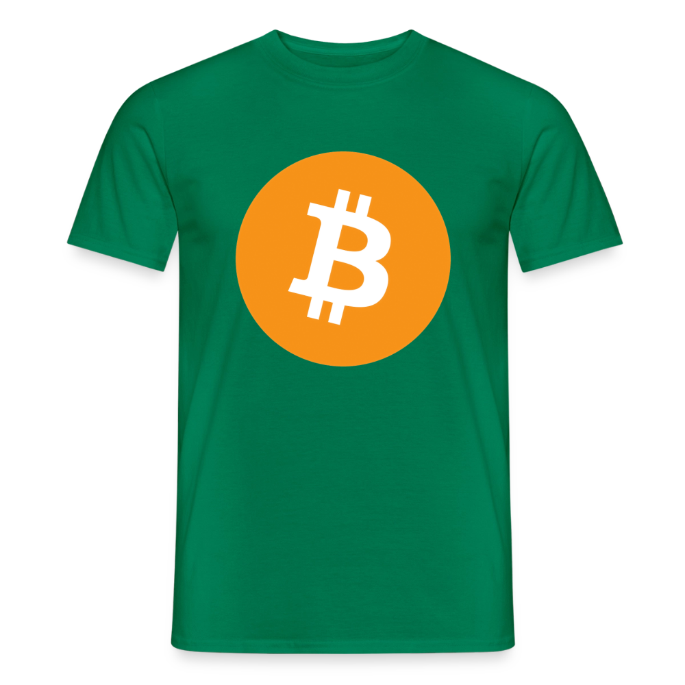 Bitcoin Logo (Original) - Herren T-Shirt - Kelly Green