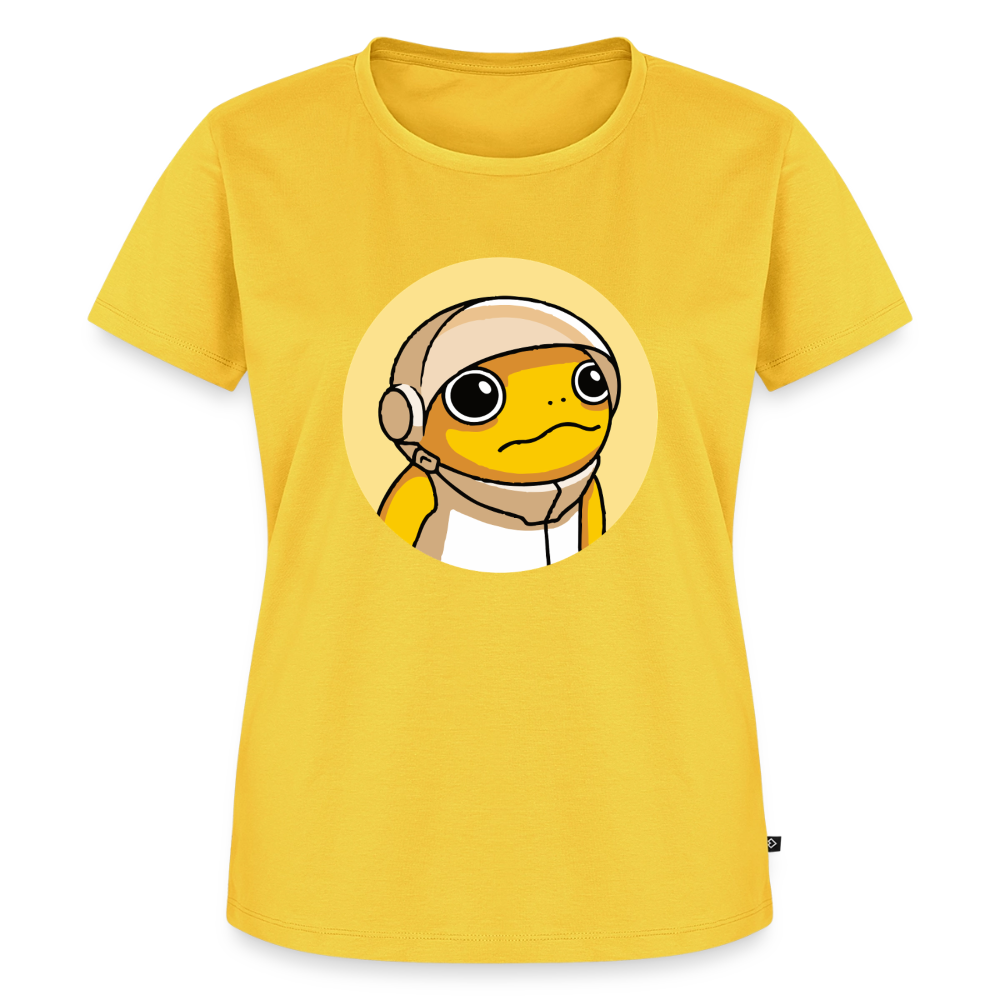 Turbo Logo (Original) - Damen T-Shirt Premium - Sonnengelb