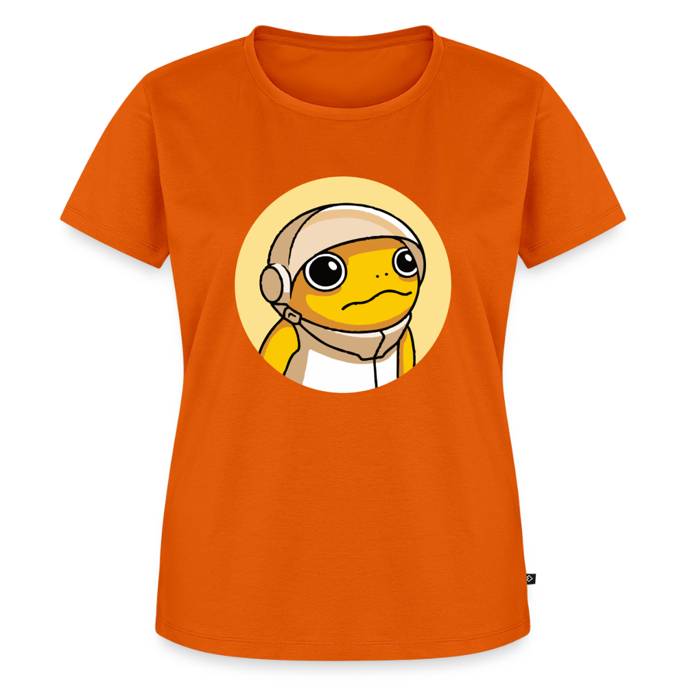 Turbo Logo (Original) - Damen T-Shirt Premium - Orange 