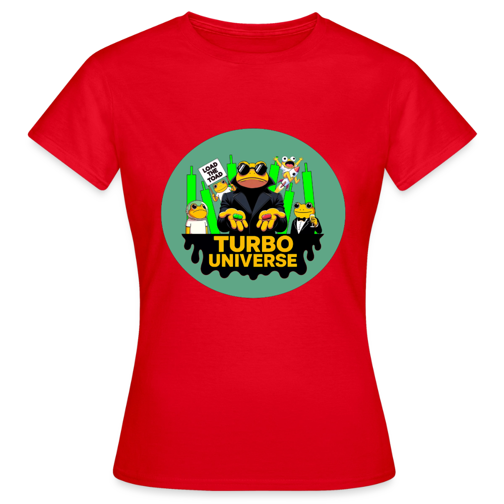 Turbo Universe (Fan-Art) - Damen T-Shirt - Rot