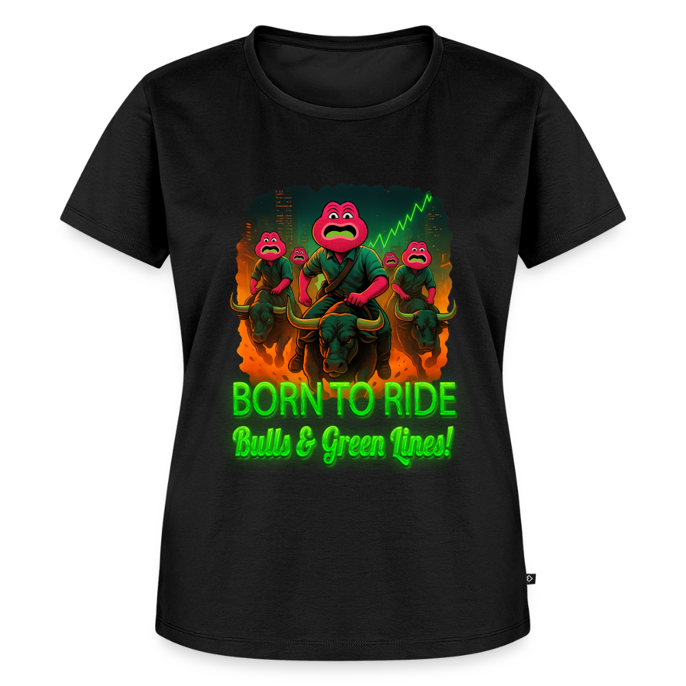 Jerry Born to Ride (Fan-Art) - Damen T-Shirt Premium - Schwarz