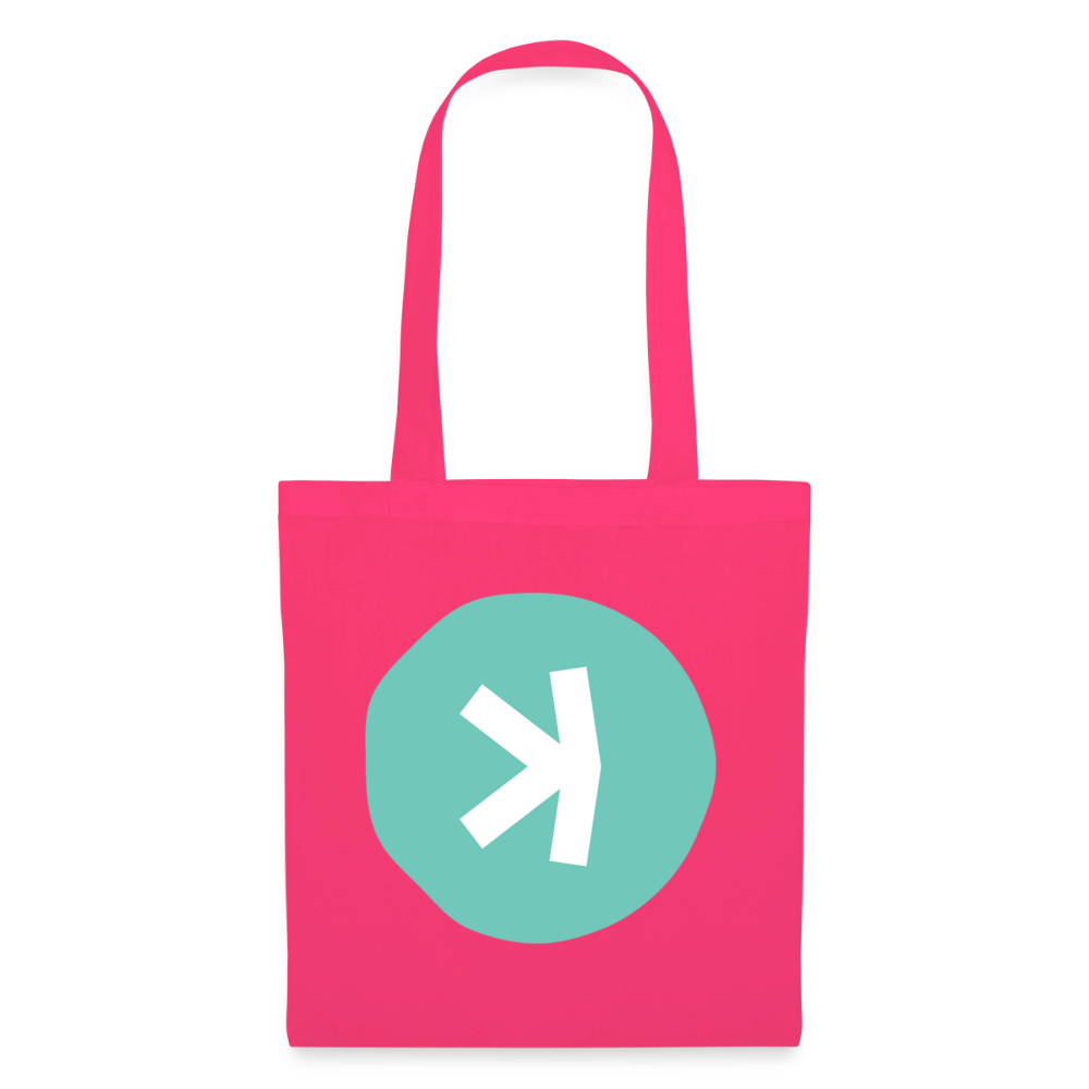 Kaspa Logo hell (Original) - Stofftasche - Azalea