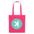 Kaspa Logo hell (Original) - Stofftasche - Azalea