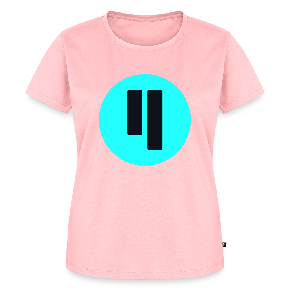 Qubic Logo (Original) - Damen T-Shirt Premium - Rosa