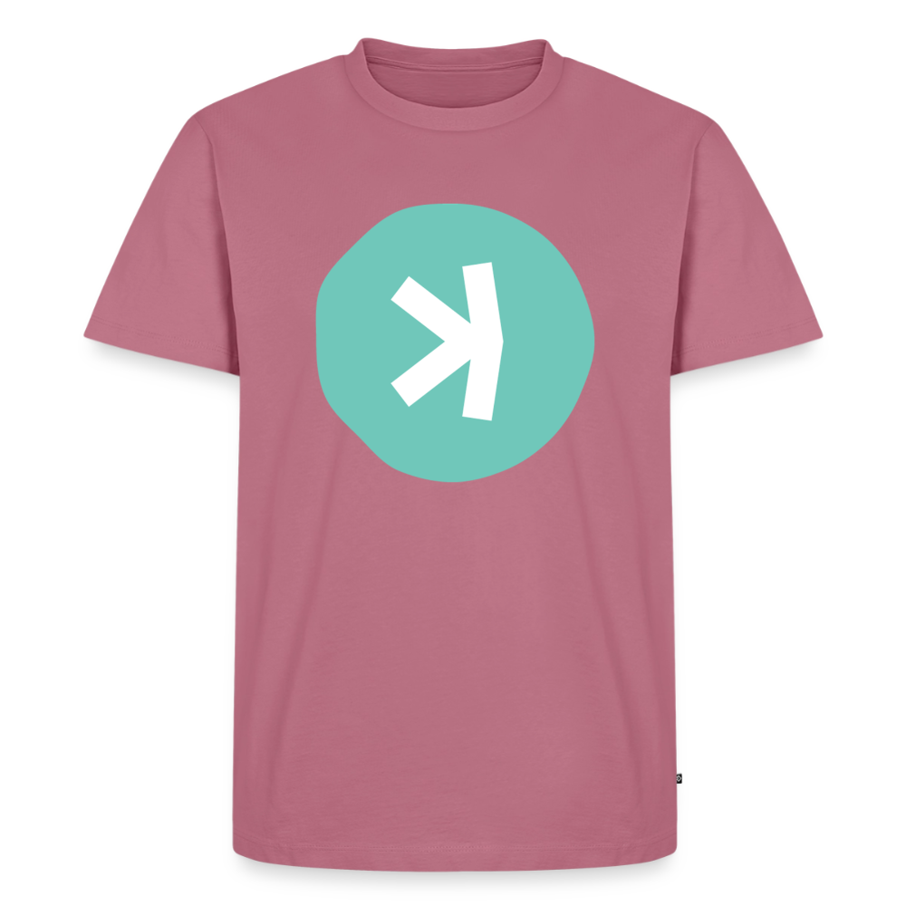 Kaspa Logo hell (Original) - Herren T-Shirt Premium - Mauve