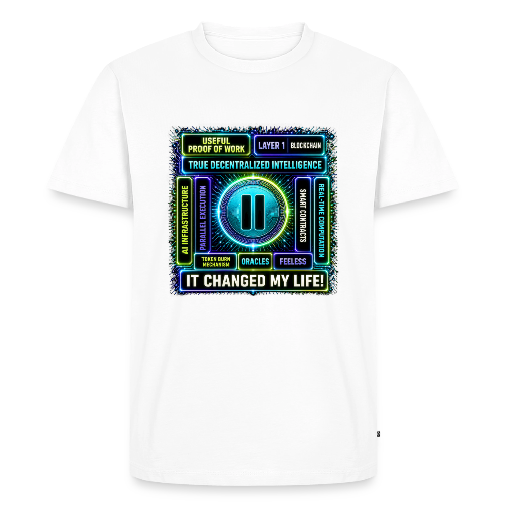 Qubic Changed Life (Fan-Art) - Herren T-Shirt Premium - Weiß