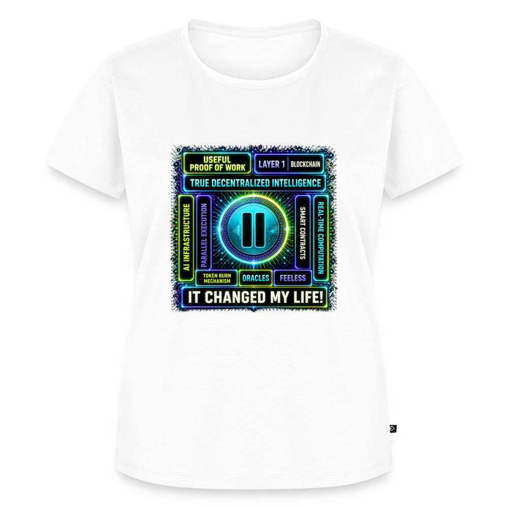 Qubic Changed Life (Fan-Art) - Damen T-Shirt Premium - Weiß