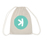 Kaspa Logo hell (Original) - Turnbeutel - Natur