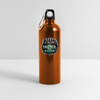 Keep Calm and Hodl Kaspa (Fan-Art) - Trinkflasche mit Karabiner 750 ml - Orange