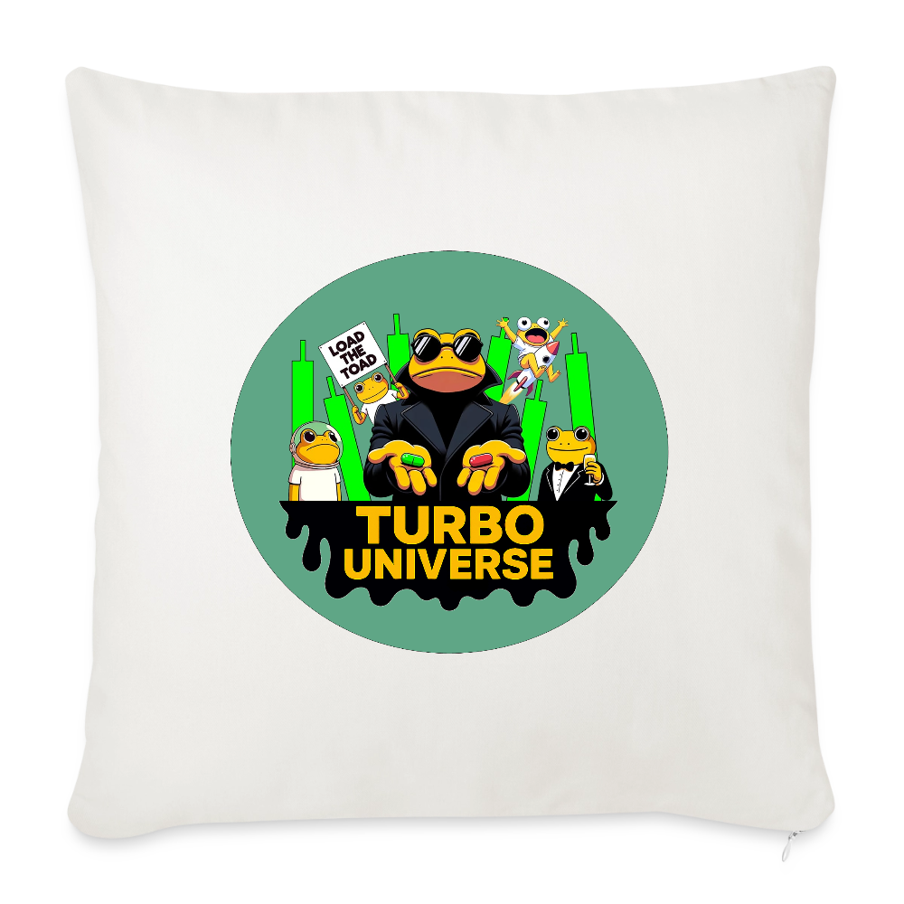 Turbo Universe (Fan-Art) - Polster 44 x 44 cm - Naturweiß 