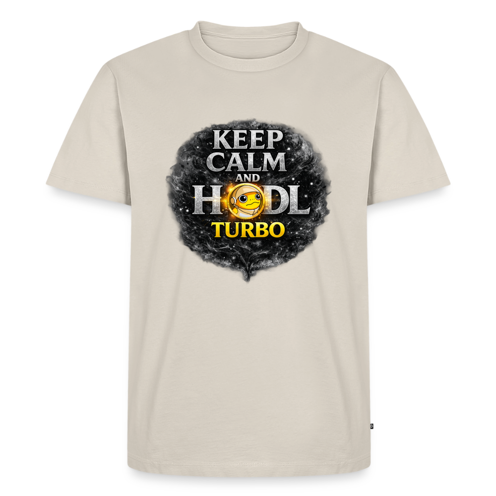 Turbo Hodl (Fan-Art) - Herren T-Shirt Premium - Beige