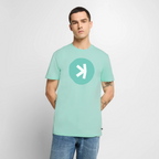 Kaspa Logo hell (Original) - Herren T-Shirt Premium - Mint 