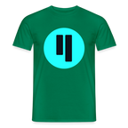 Qubic Logo (Original) - Herren T-Shirt - Kelly Green